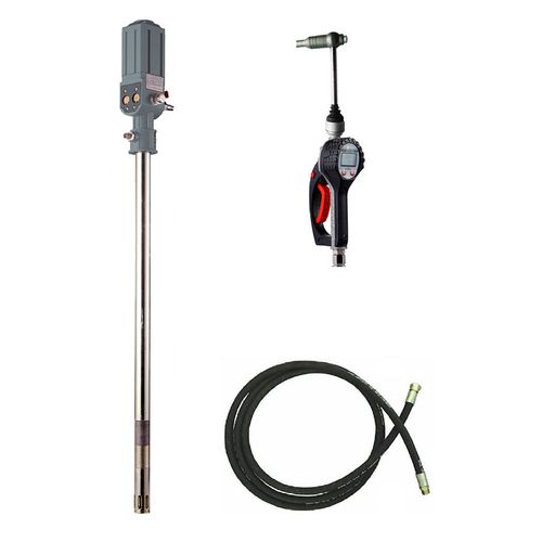 KraftWell (KRW1740) Комплект для раздачи масла из бочек, мобильный