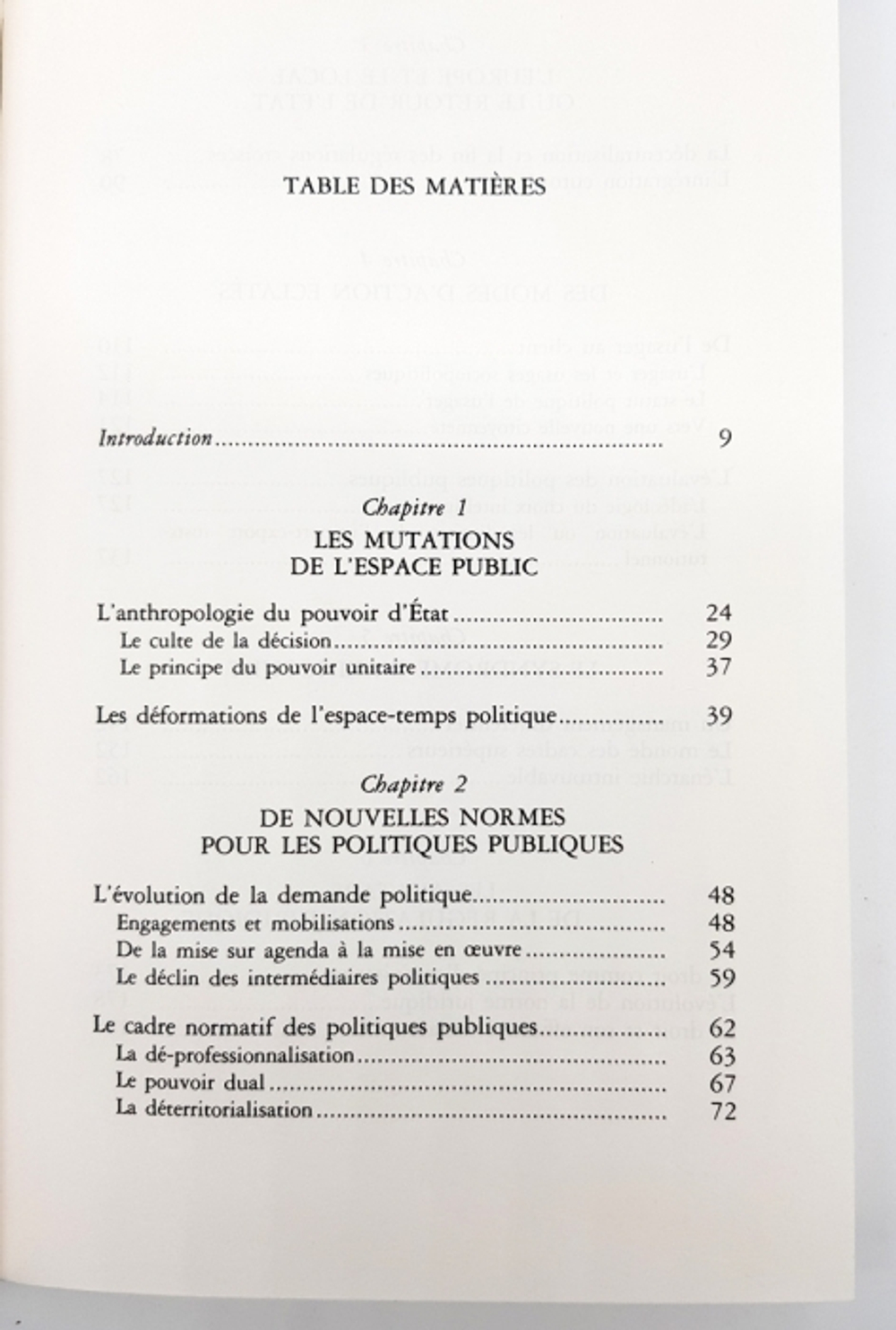 "Le pouvoir anonyme: Les mutations de l Etat a la francaise". Luc Rouban