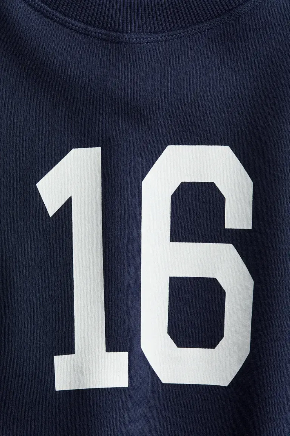 H&M Толстовка с контрастными деталями, синий