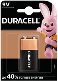 Батарейка Крона алкалиновая 6LR61 Duracell