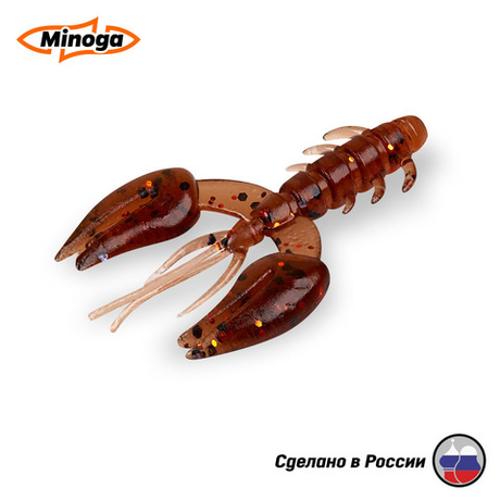 Силиконовая приманка "Minoga" JAGGER 3,0"(4шт) 75мм, 6гр, цвет 006