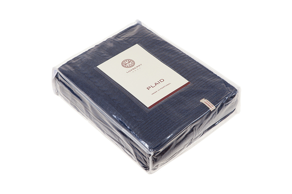 Плед-покрывало 150х200 Luxberry Imperio 196 синий