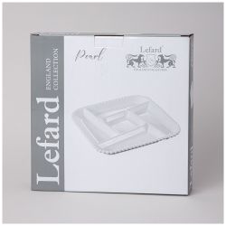 МЕНАЖНИЦА LEFARD "PEARL" 5 СЕКЦИЙ КВАДРАТНАЯ 26,5*3 СМ (КОР=12ШТ.)