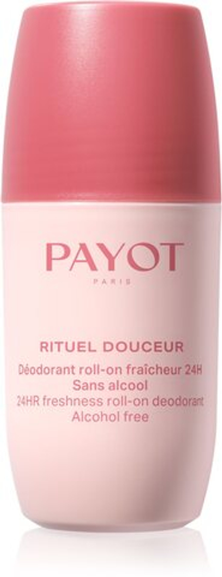Payot Deodorant Roll-On 24H Sans Alcool - роликовый дезодорант без спирта /   75  ml  / GTIN 3390150586231