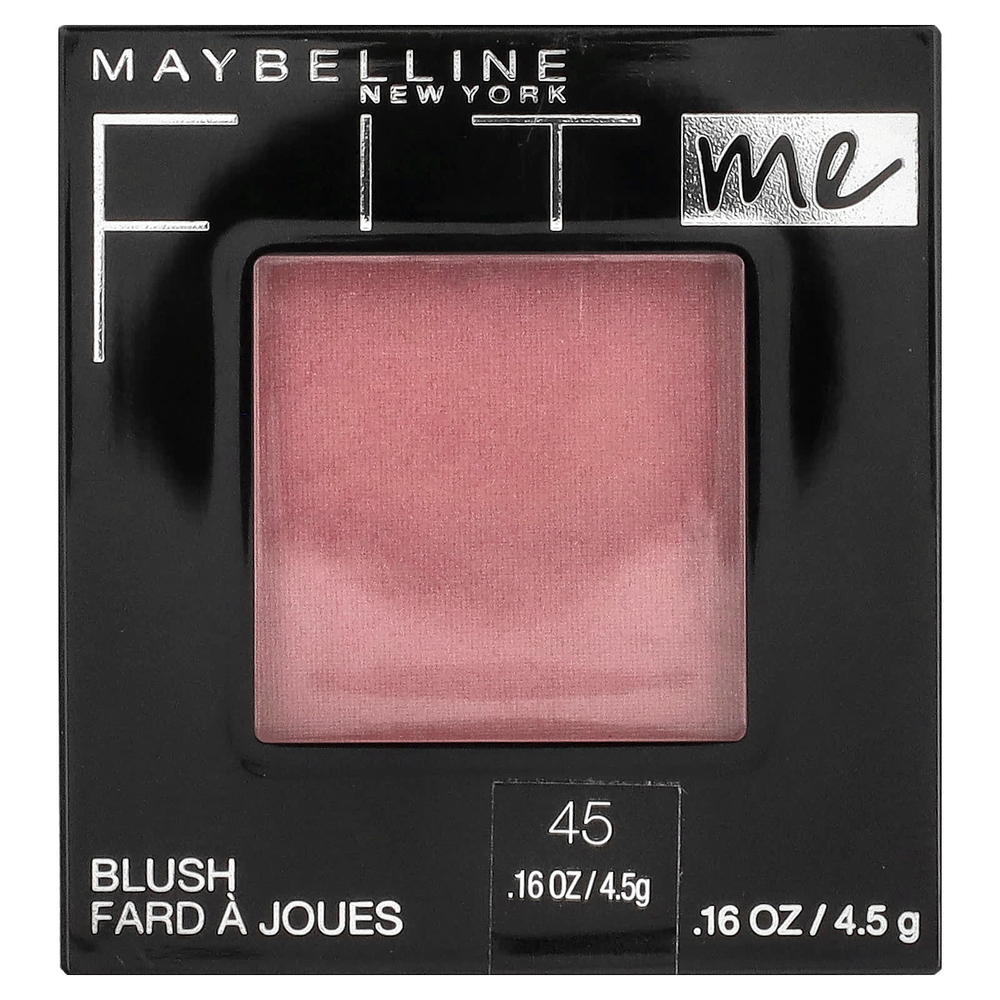 Maybelline, Fit Me, румяна, оттенок 45 слива, 4,5 г (0,16 унции)