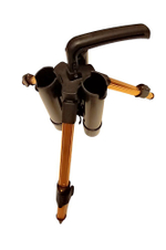 Подставка-тренога Kaida под 3 спиннинга, с рукоятью для переноски