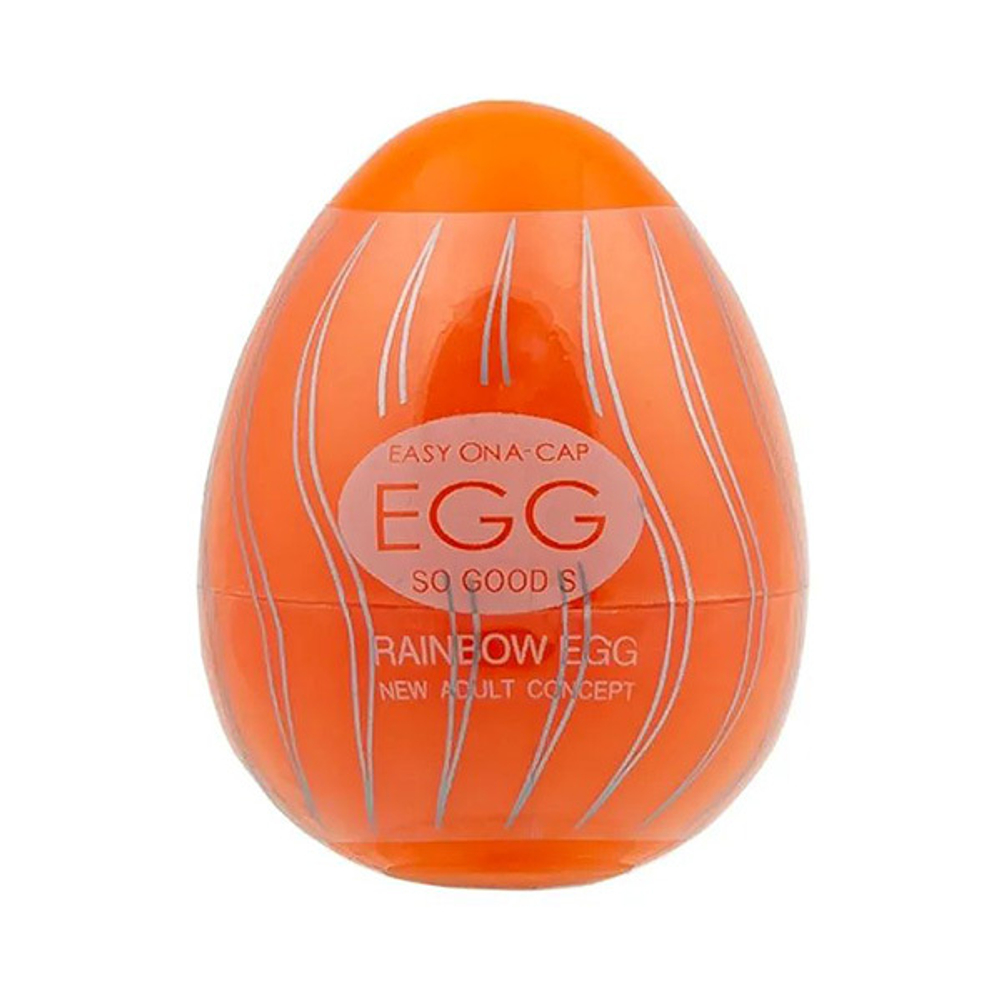 Мастурбатор-яйцо OYO Rainbow Orange