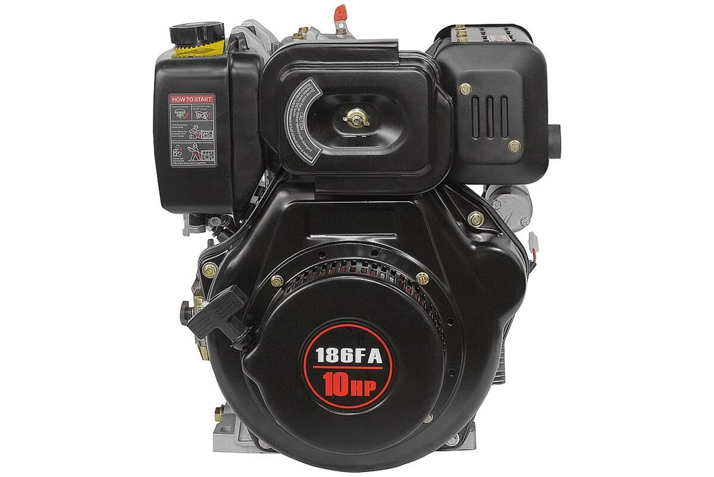 Двигатель дизельный TSS Excalibur 186FA - K3 (вал цилиндр под шпонку 25/72.2 / key)