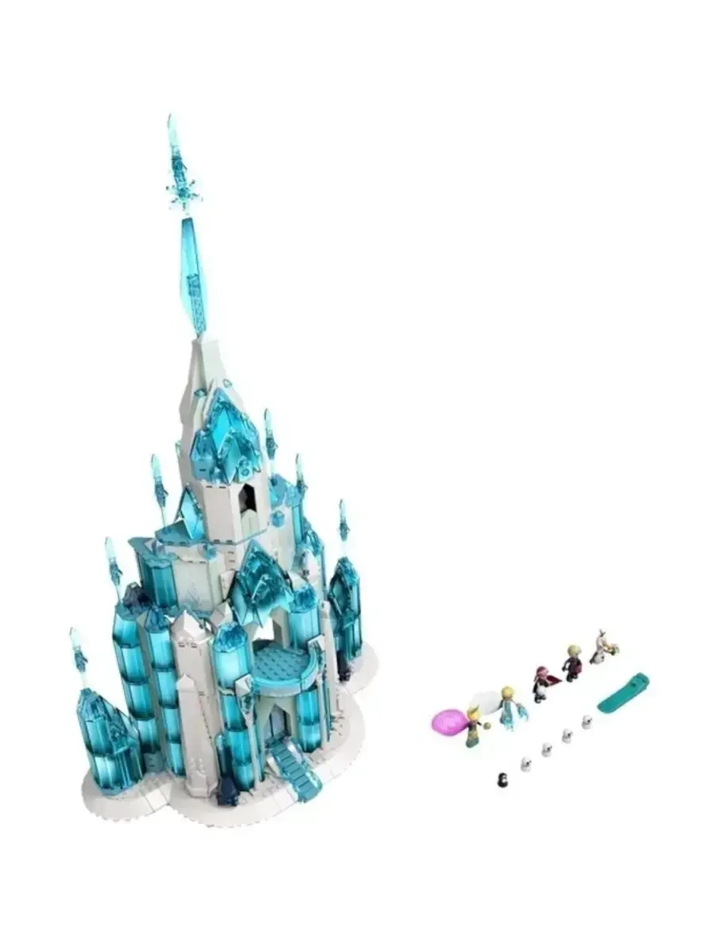 Конструктор Frozen Большой ледяной замок 1709 деталей