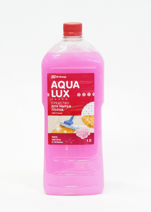 СРЕДСТВО Д/МЫТЬЯ ПОЛА AQUA LUX ЦВЕТОЧНЫЙ 1Л
