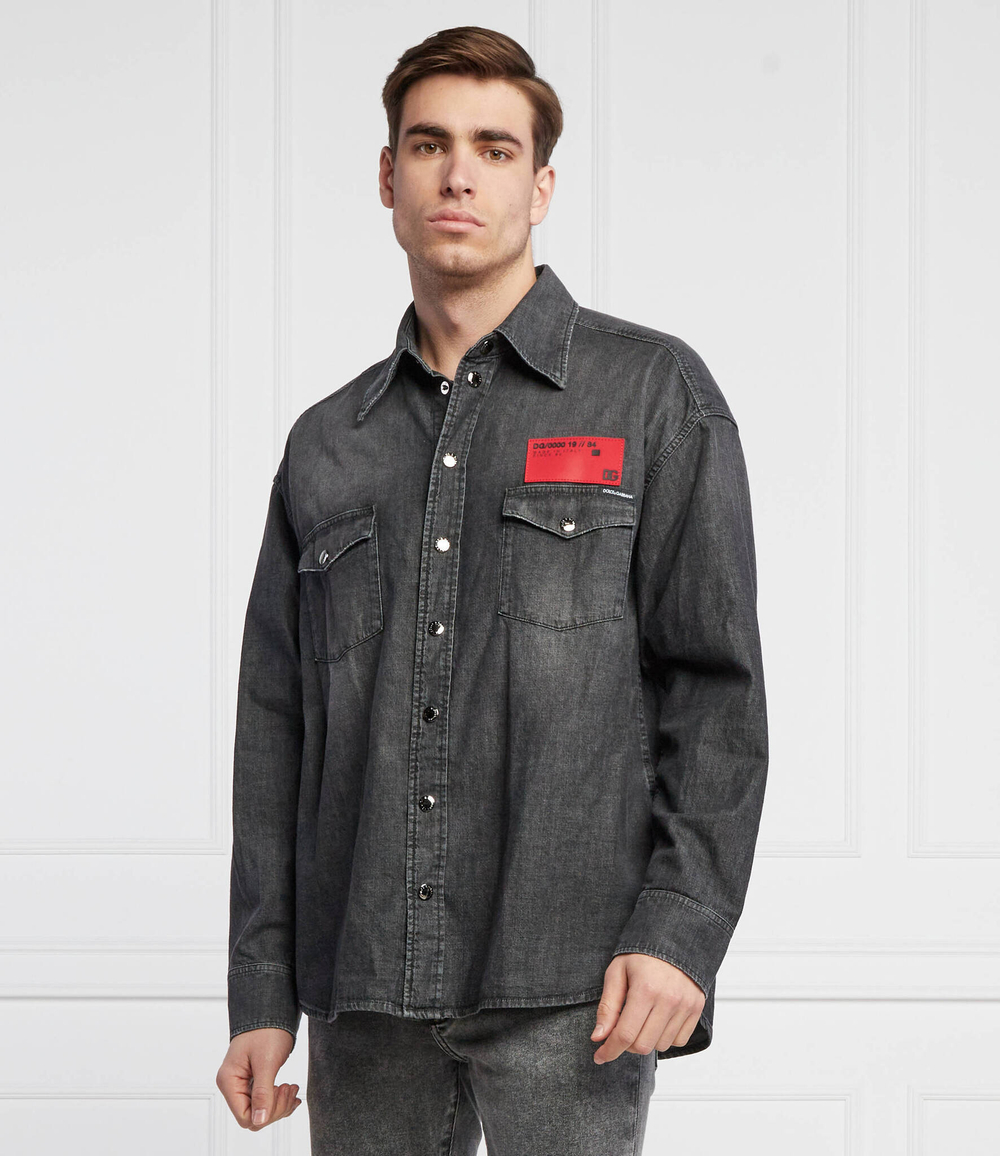 рубашка Dolce & Gabbana - графитовый(G5IH1D G8ER1)