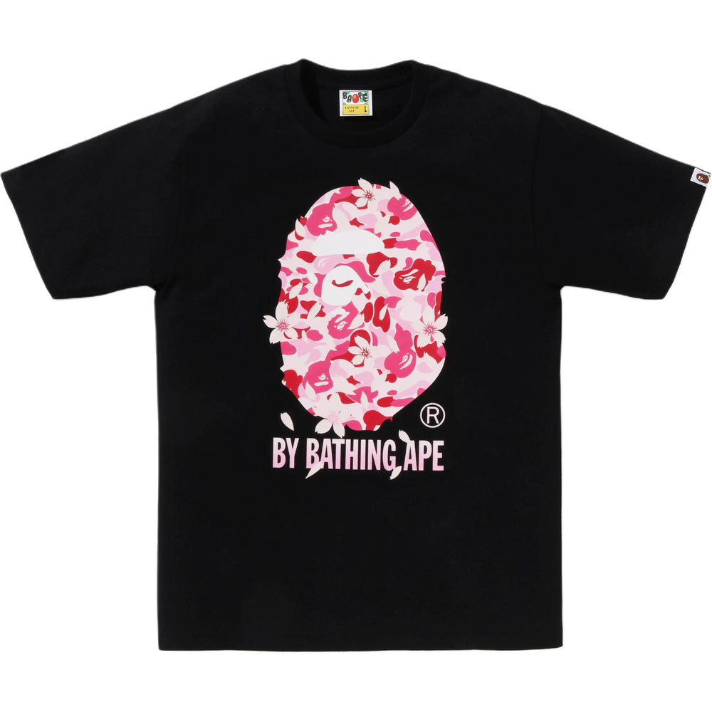 A Bathing Ape Bathing Ape Футболка Moderate Set In Sleeve Straight Fit Summer 0zxtemo1310xq черный