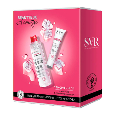 SVR Набор Сенсифин AR: Сенсифин AR Крем-уход 40 мл + ПОДАРОК Мицеллярная вода 200 мл