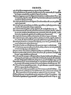 De re aedificatoria libri decem | L. Battista Alberti