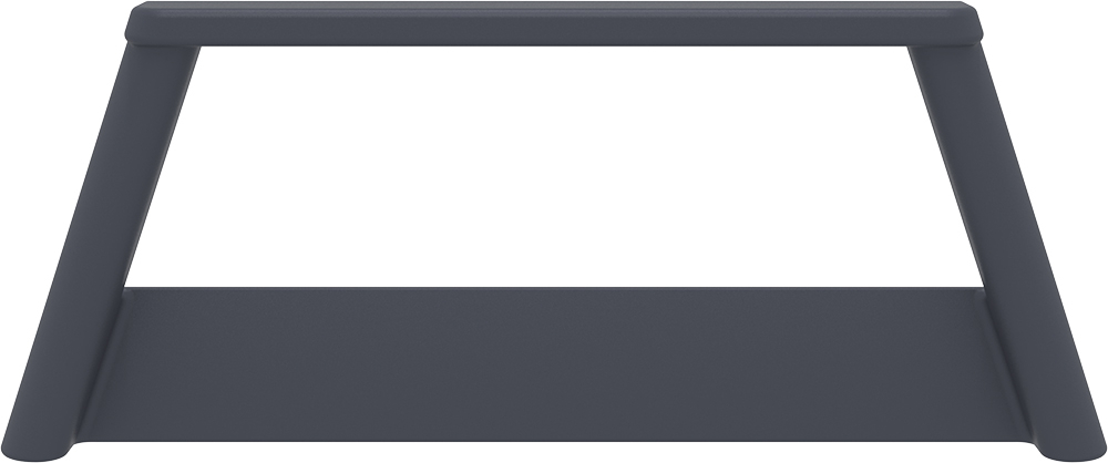 Комплект подлокотников для шезлонга Siesta Contract Tropic, темно-серый