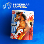 Кружка ТМ Ларец, подарок на 8 марта, 330мл, 1шт.