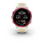 Смарт часы Garmin Forerunner 570 - 42 mm Raspberry Aluminum Translucent Bone / Mango