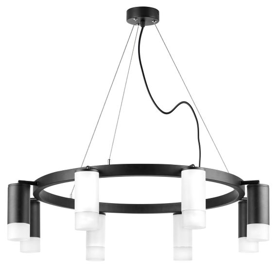 Комплект с подвесной люстрой Lightstar Rullo (571018+214436-4+214437-4+202431-8) LR0183643741