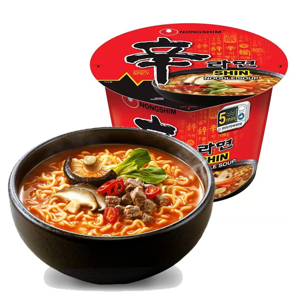 Лапша Nongshim Shin рамен острая 114 г