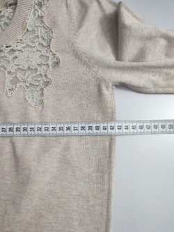 Джемпер Kira Plastinina с кружевом 48 размер