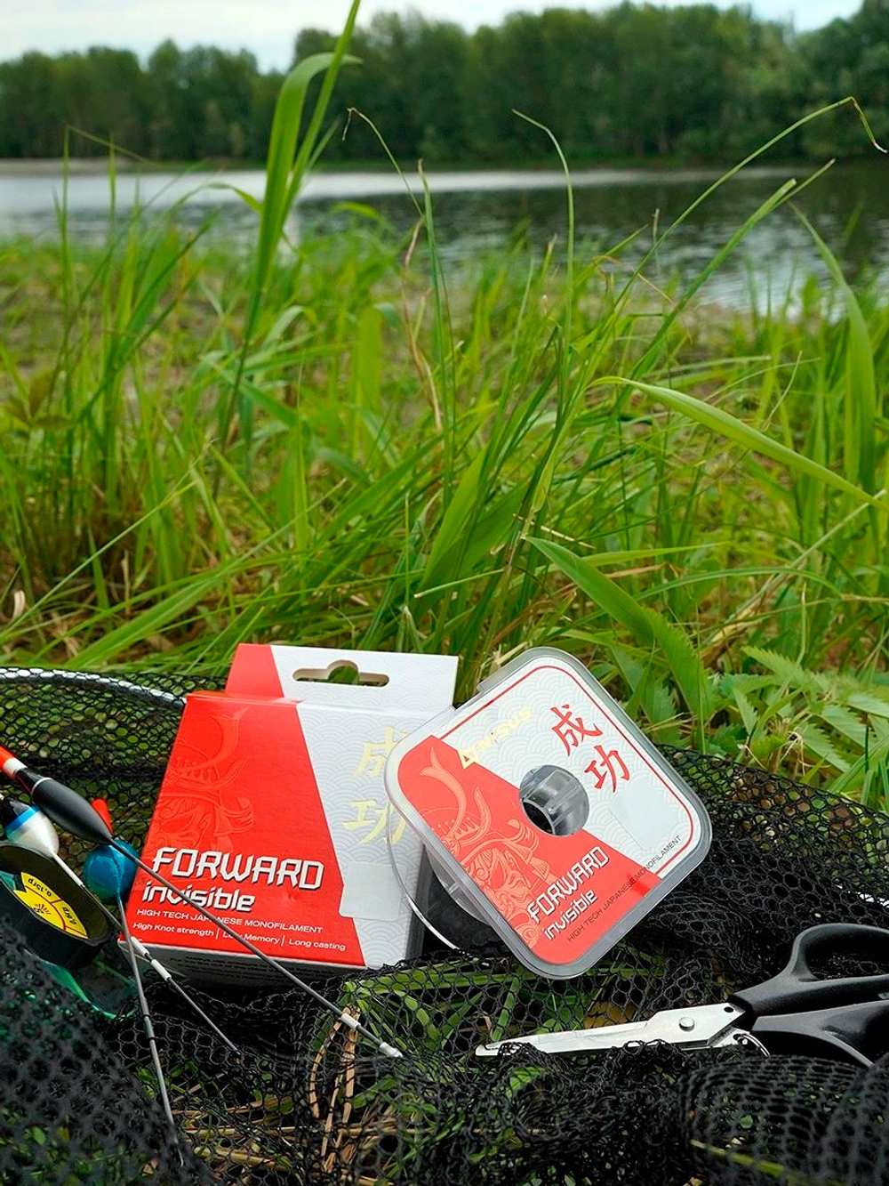 Леска для рыбалки Nisus FORWARD Invisible Nylon 0,496mm/100m (N-FI-0496-100)