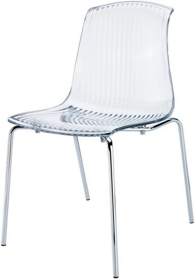 Стул прозрачный Allegra