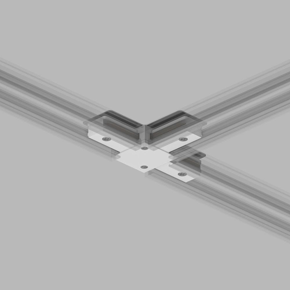 TR1103-WH Соединитель для шинопровода T-образный, белый
