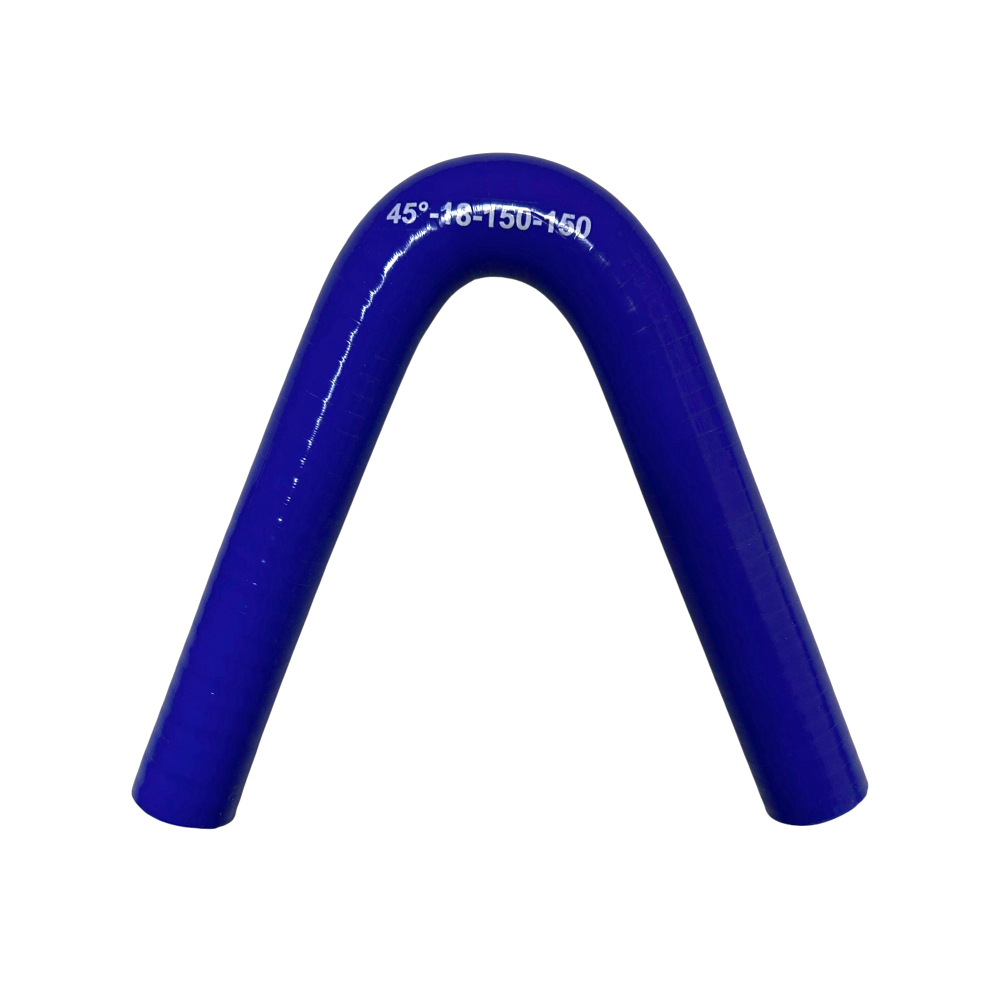 Патрубок силиконовый угловой 45° L=150/150