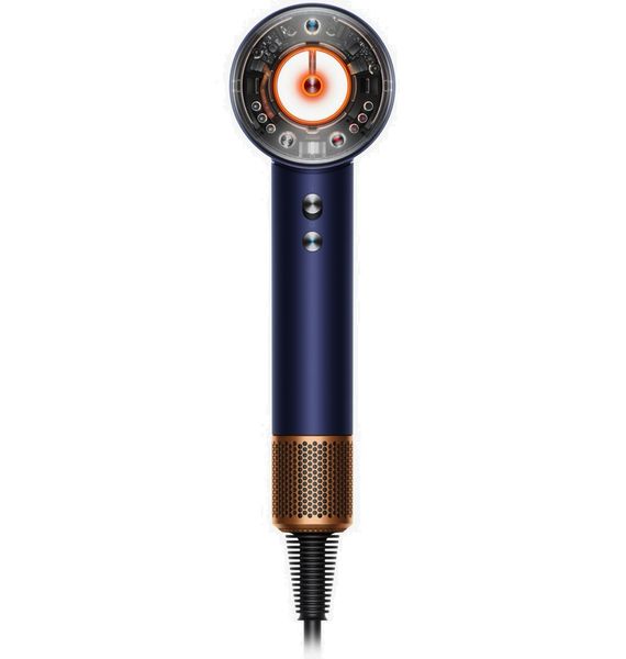 Фен Dyson Supersonic Nural HD16 c кейсом, Prussian blue/Rich copper