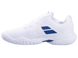 Мужские кроссовки теннисные Babolat Propulse Storm All Court Wide - white/dark blue