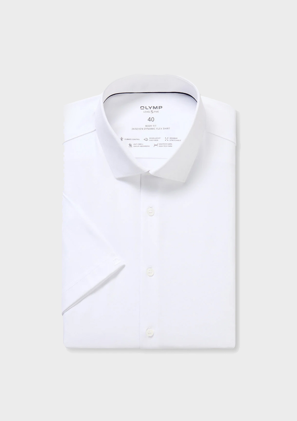 Сорочка OLYMP Level 5 с коротким рукавом