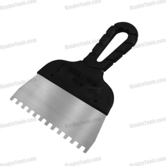 Гребенка с пластиковой ручкой 150 мм, зуб 4x4мм