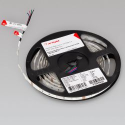 Светодиодная лента RT-B30-10mm 12V RGB (7.2 W/m, IP20, 5060, 5m) (Arlight, Открытый) 010596(2)