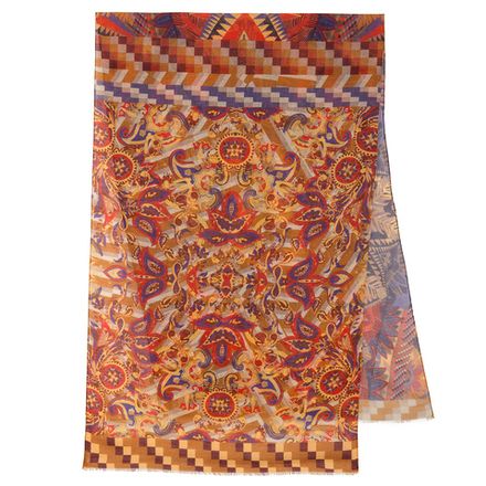 Павловопосадский палантин 10530-2