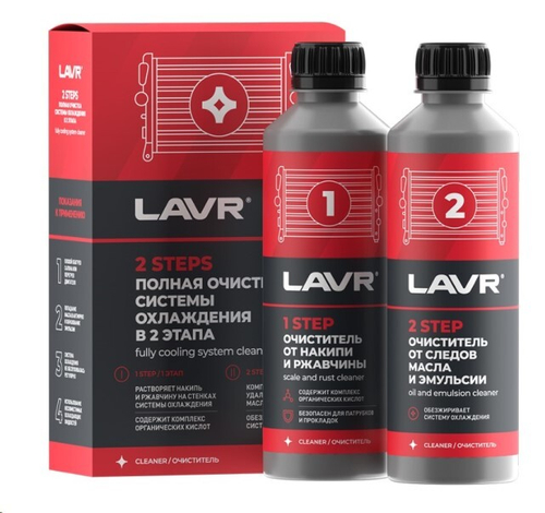 Промывка радиатора 310 мл Полная очистка (LAVR)
