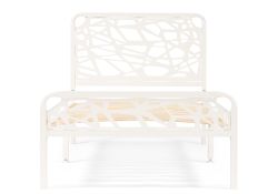 Односпальная кровать Кубо 90х200 белый