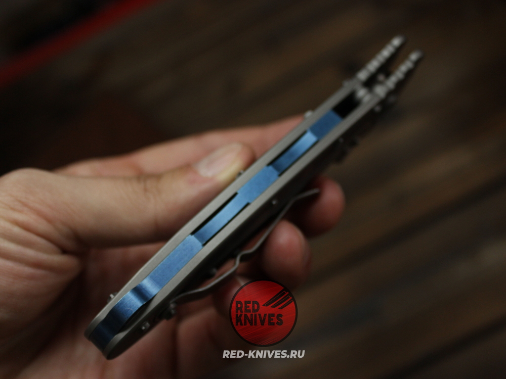 Нож Microtech SOCOM Delta Full Titanium S/E А+++ (новое покрытие рукояти) - рукоять титан MT/SCTI
