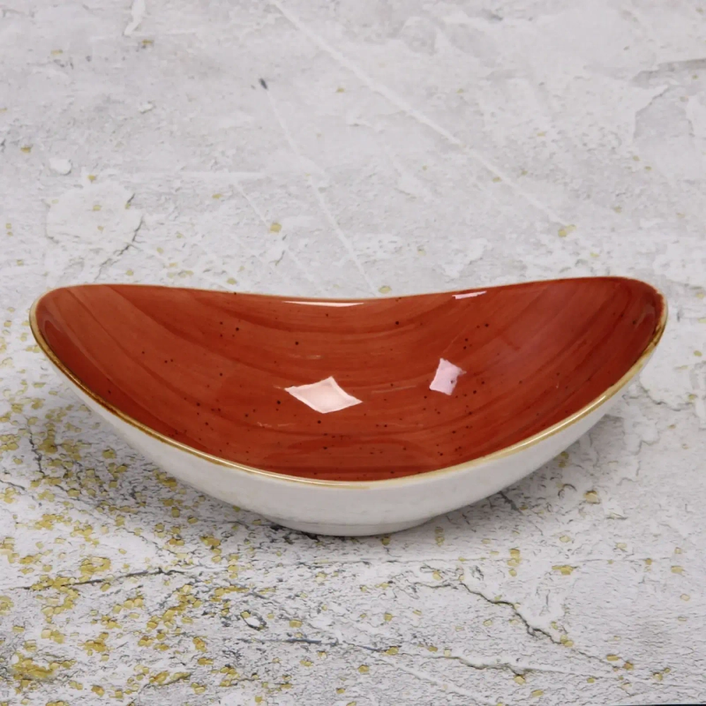 Салатник керамический «Corsica orange» 24,8*13,1*8,5см