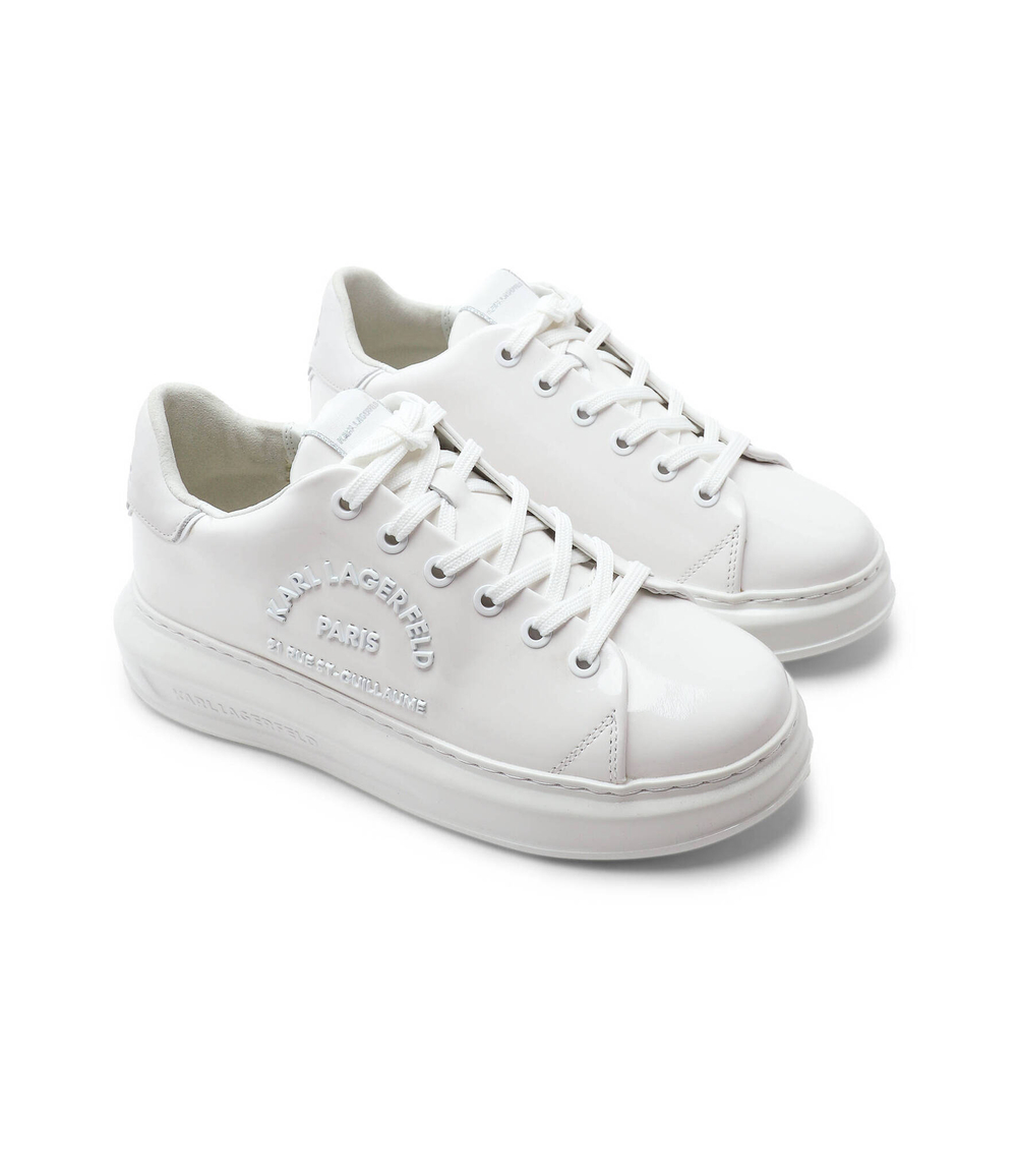 Кожаные кроссовки kapri Karl Lagerfeld - белый(KL62539S)