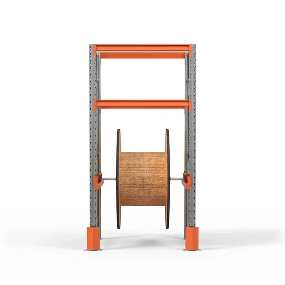 Стеллаж металлический для катушек (3000х1350х1300 мм), 1 ярус (85.1.5)