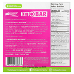 No Sugar Company, Keto Bar ™, праздничный торт, 12 батончиков, по 40 г