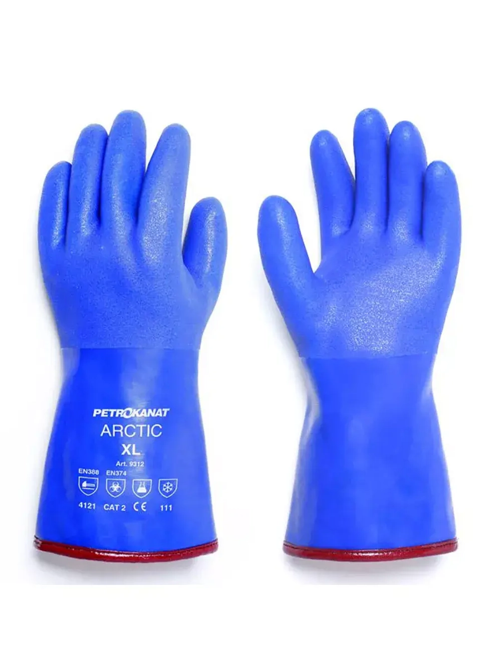 Перчатки рыболовные ARCTIC 30 см, синие, , 12 пар