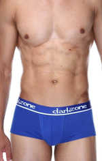 Синие хлопковые трусы-хипсы (Размер: L) (Цвет: синий)