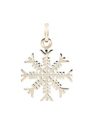 Символ Агисхьяльм Фафнира из мельхиора подвеска