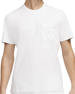 Мужская теннисная футболка Nike Court M Rafa Top SS - white