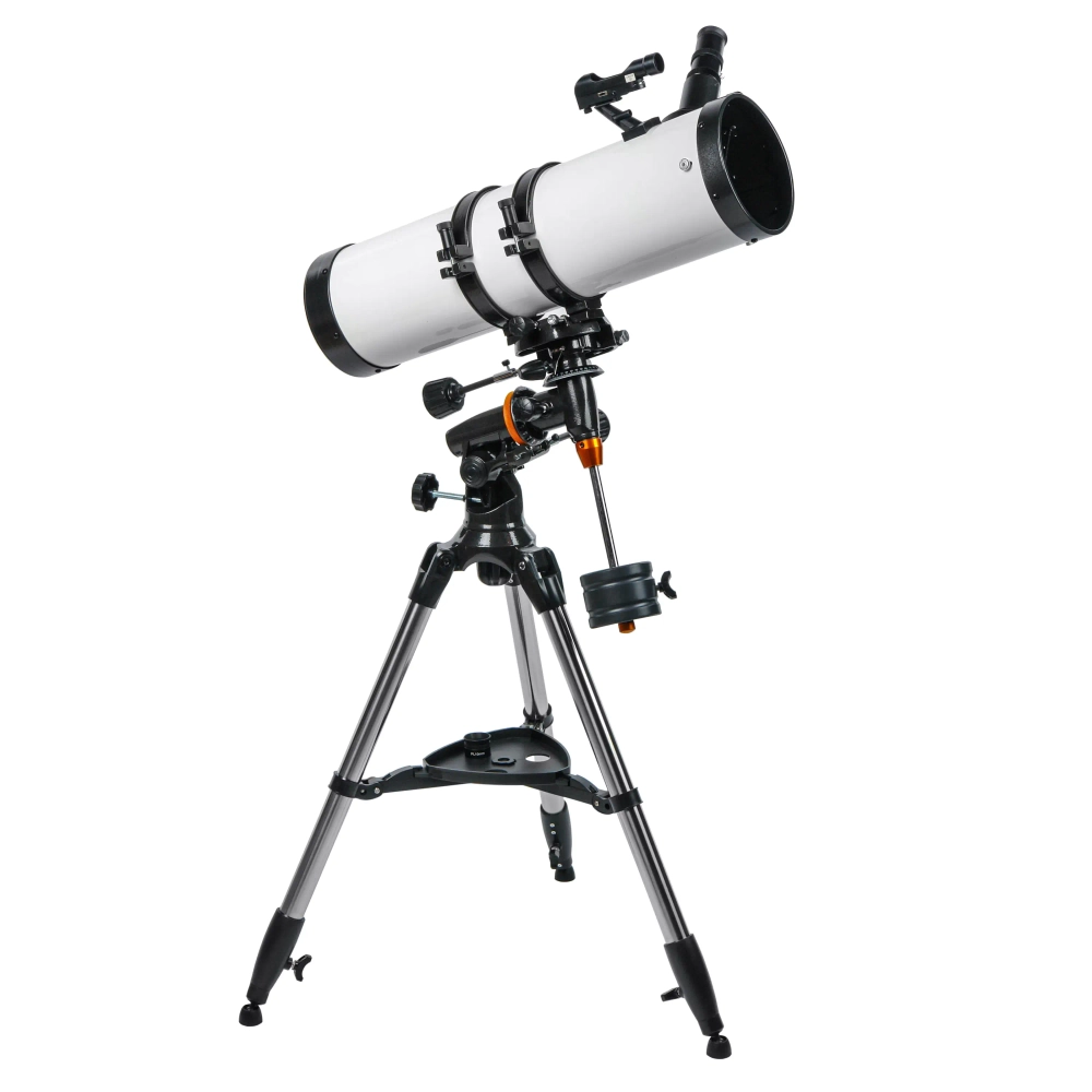 Телескоп Veber PolarStar 650/130 EQ рефлектор боковой ракурс с экваториальным монтированием