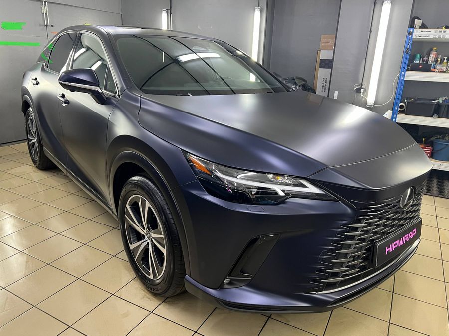 Lexus в матовой полиуретановой пленке Carbins PPF M90 антигравийная защита кузова 👌