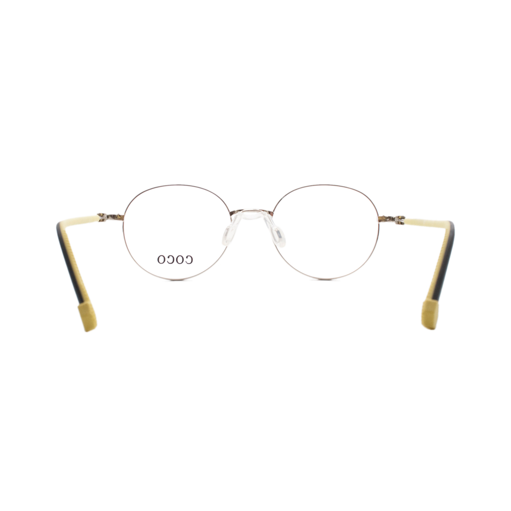 Оправа круглая CoCo 6035 C1 желто-черная