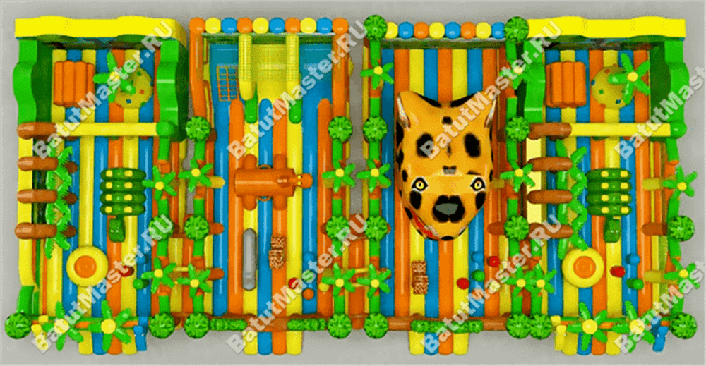 Коммерческий надувной батут "Остров фантазий"