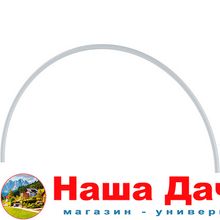 Дуга пластиковая для парника 90 х 126 см, D 20, белая Palisad